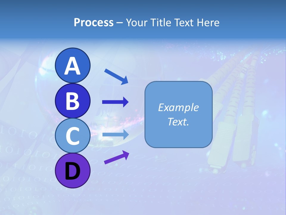 Communicate Optic Networking PowerPoint Template