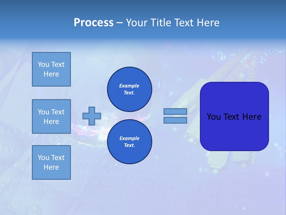 Communicate Optic Networking PowerPoint Template