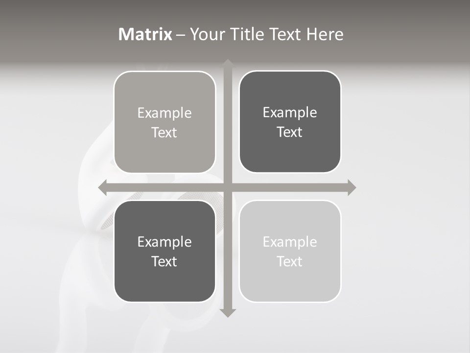 Entertainment Stereo Idea PowerPoint Template