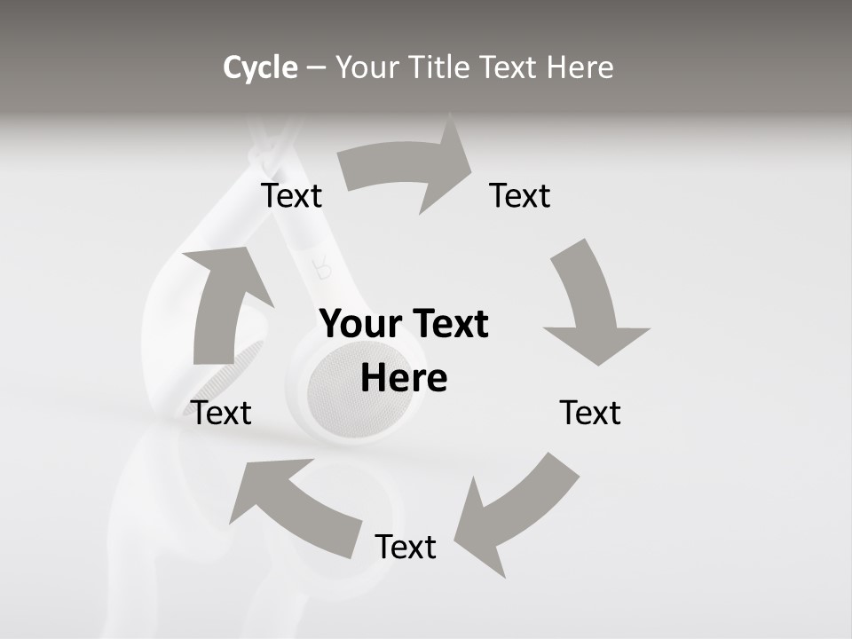 Entertainment Stereo Idea PowerPoint Template