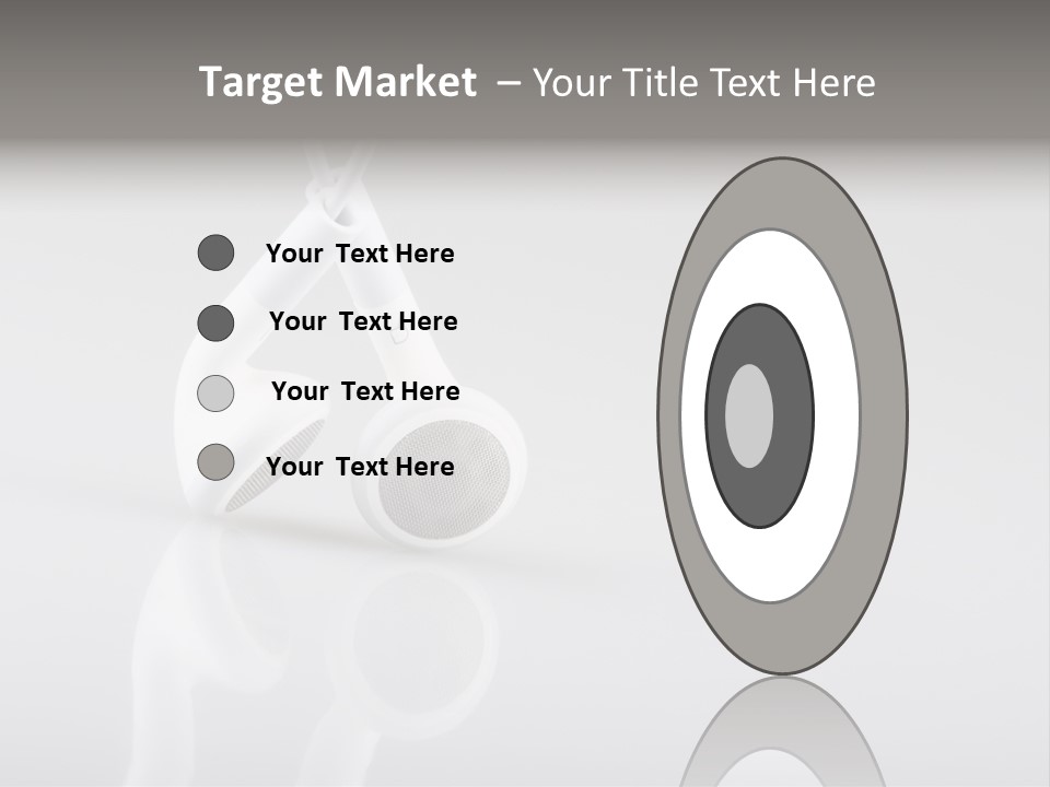 Entertainment Stereo Idea PowerPoint Template