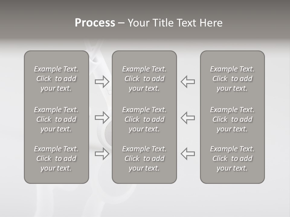 Entertainment Stereo Idea PowerPoint Template