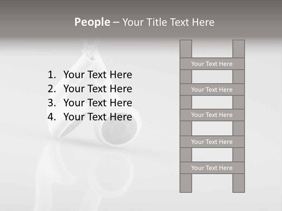 Entertainment Stereo Idea PowerPoint Template