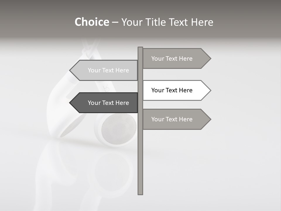 Entertainment Stereo Idea PowerPoint Template