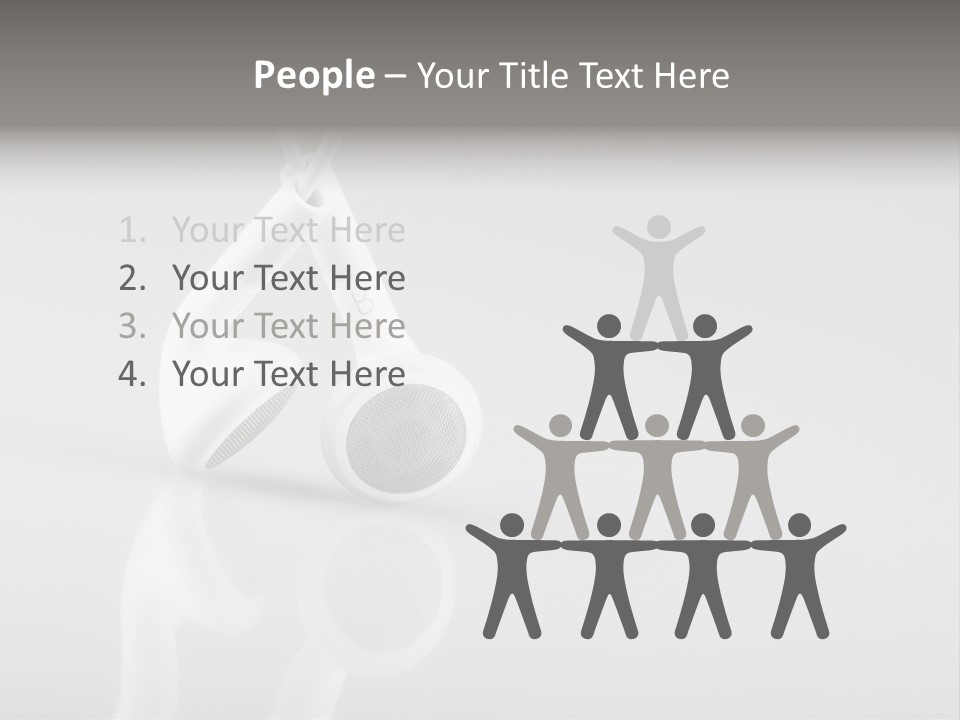 Entertainment Stereo Idea PowerPoint Template