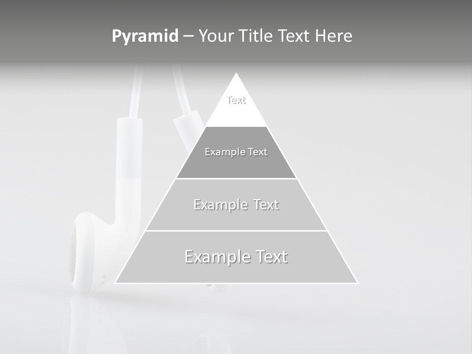 Ear Background Headset PowerPoint Template