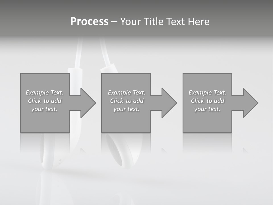 Ear Background Headset PowerPoint Template