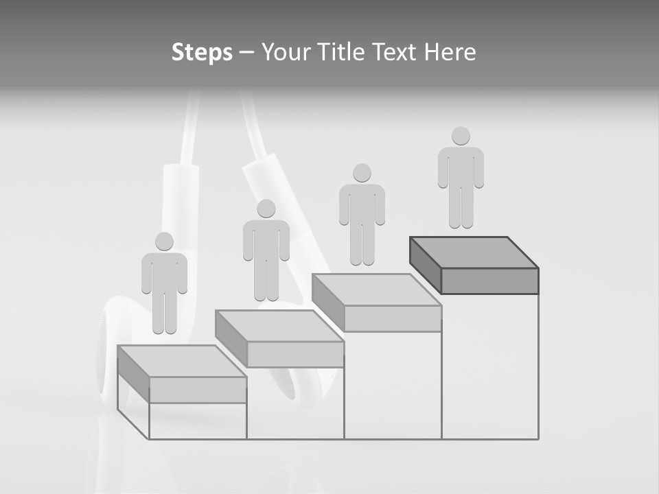 Ear Background Headset PowerPoint Template