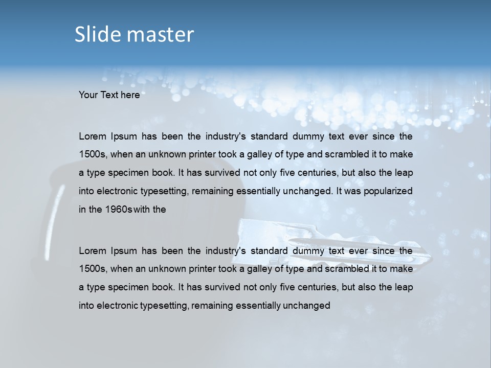 Safety White Technology PowerPoint Template