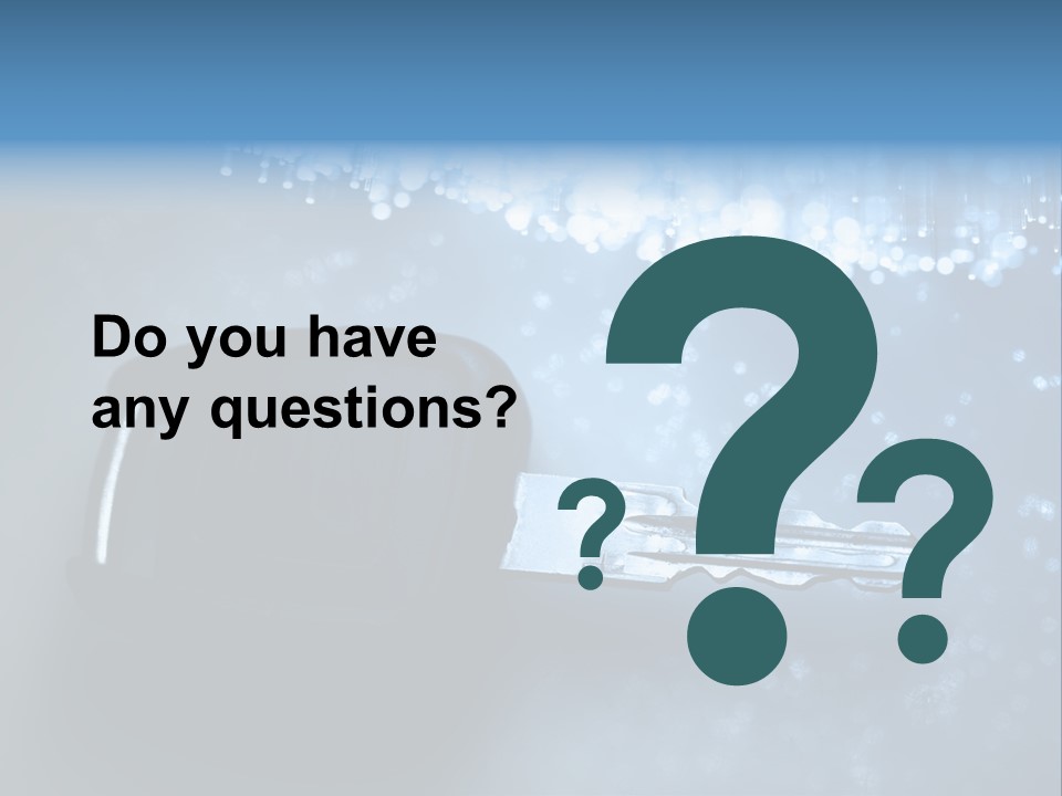 Safety White Technology PowerPoint Template