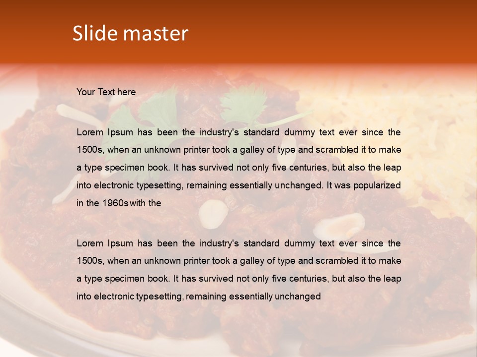Rogan Josh PowerPoint Template