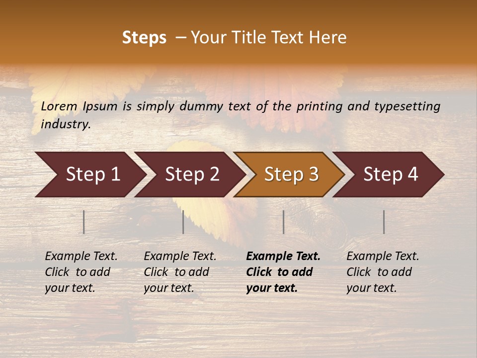 Autumn Leaves PowerPoint Template