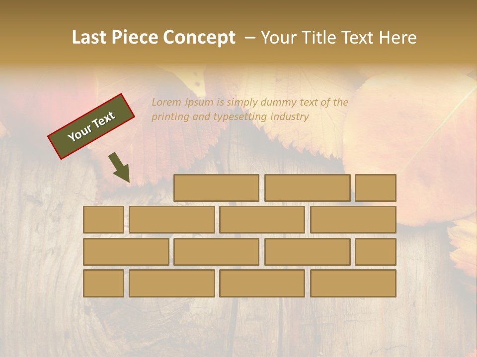 Copy Space Rusted PowerPoint Template