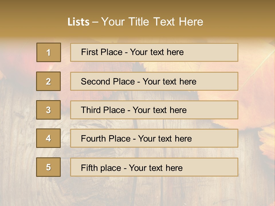 Copy Space Rusted PowerPoint Template