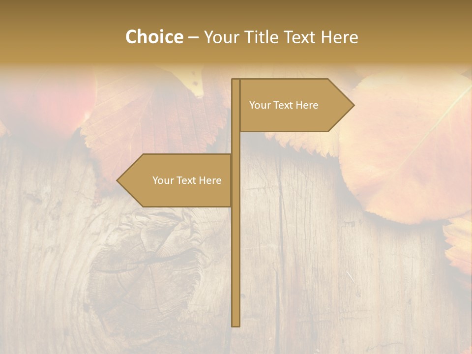 Copy Space Rusted PowerPoint Template