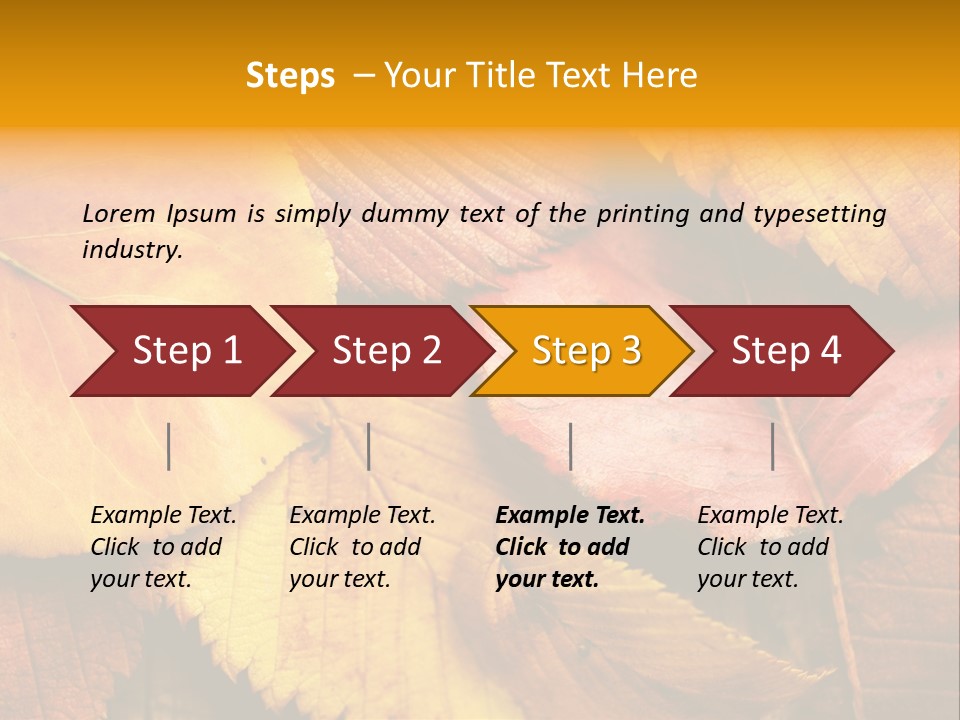 Autumn Leaves PowerPoint Template