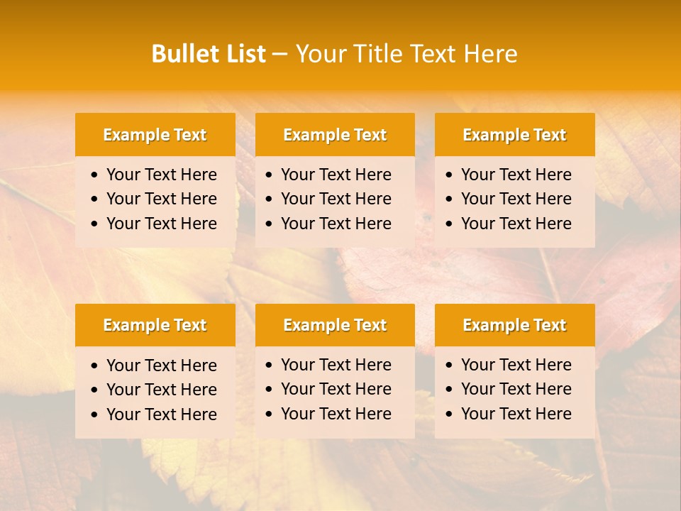 Autumn Leaves PowerPoint Template