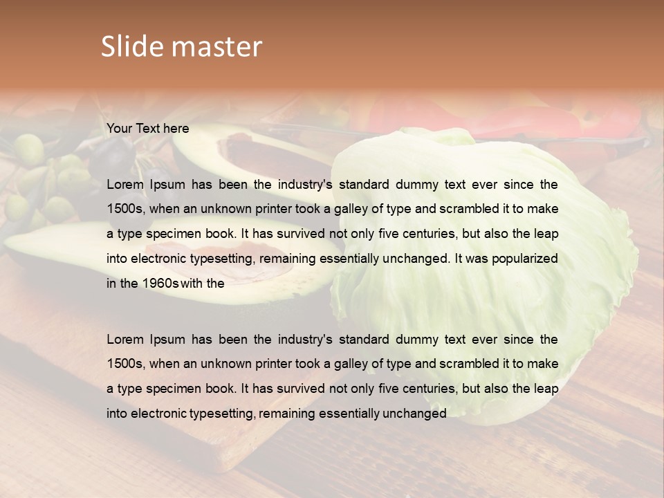 Pepper Product Vitamin PowerPoint Template