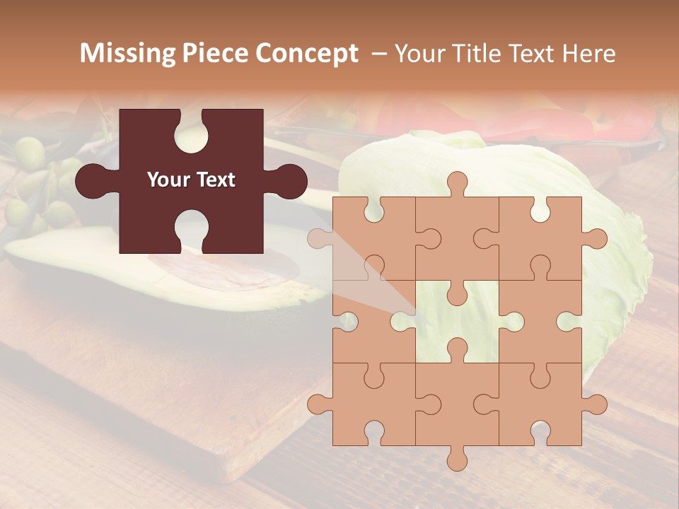 Pepper Product Vitamin PowerPoint Template