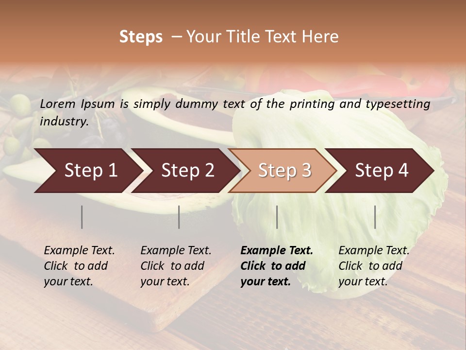 Pepper Product Vitamin PowerPoint Template