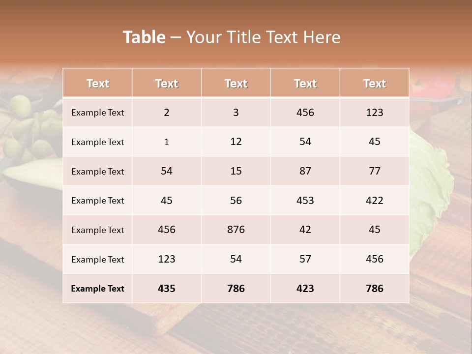 Pepper Product Vitamin PowerPoint Template