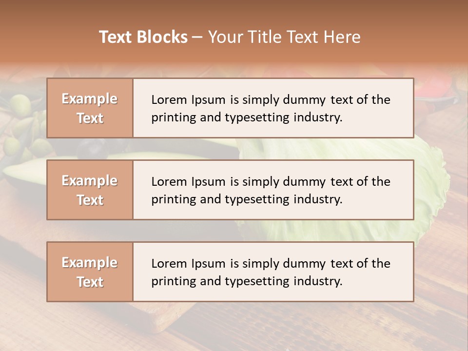 Pepper Product Vitamin PowerPoint Template