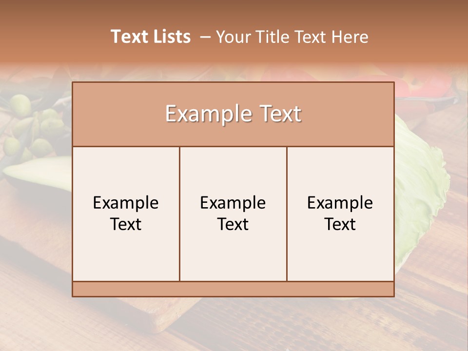 Pepper Product Vitamin PowerPoint Template