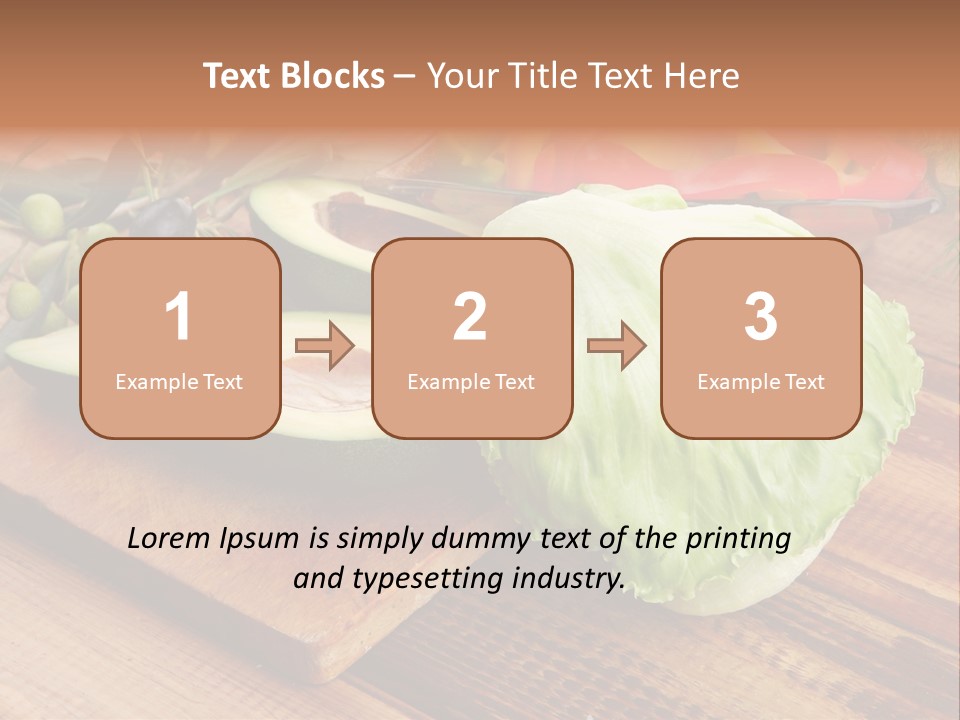 Pepper Product Vitamin PowerPoint Template