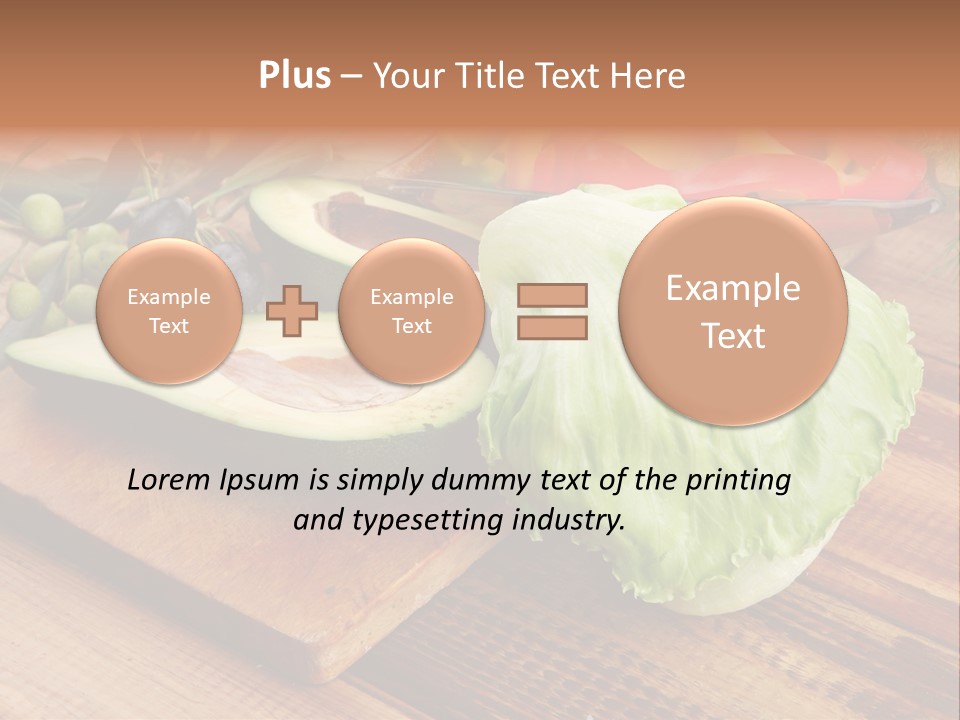 Pepper Product Vitamin PowerPoint Template