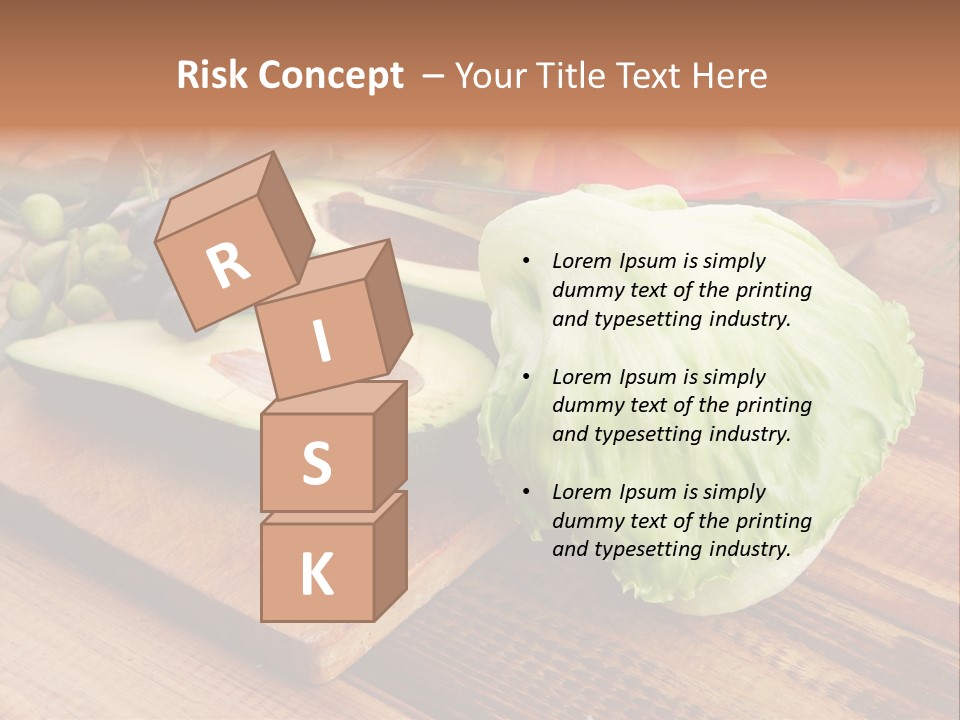 Pepper Product Vitamin PowerPoint Template