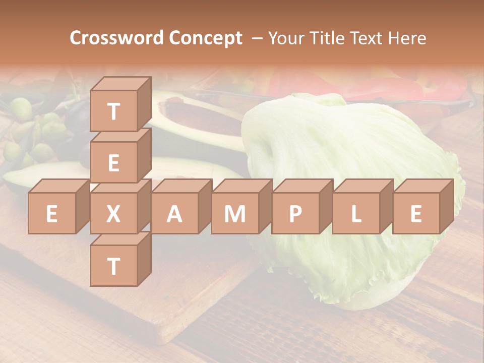 Pepper Product Vitamin PowerPoint Template