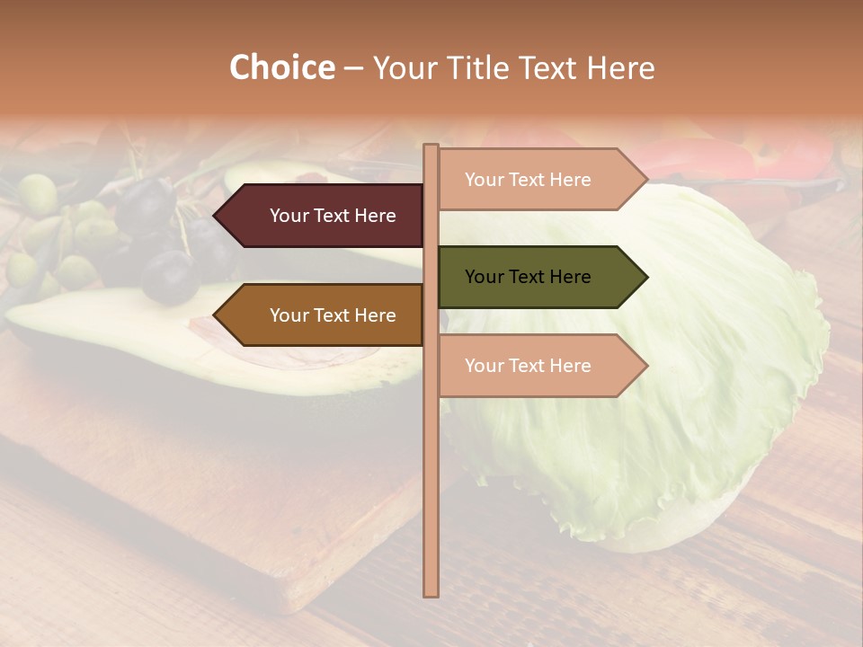 Pepper Product Vitamin PowerPoint Template