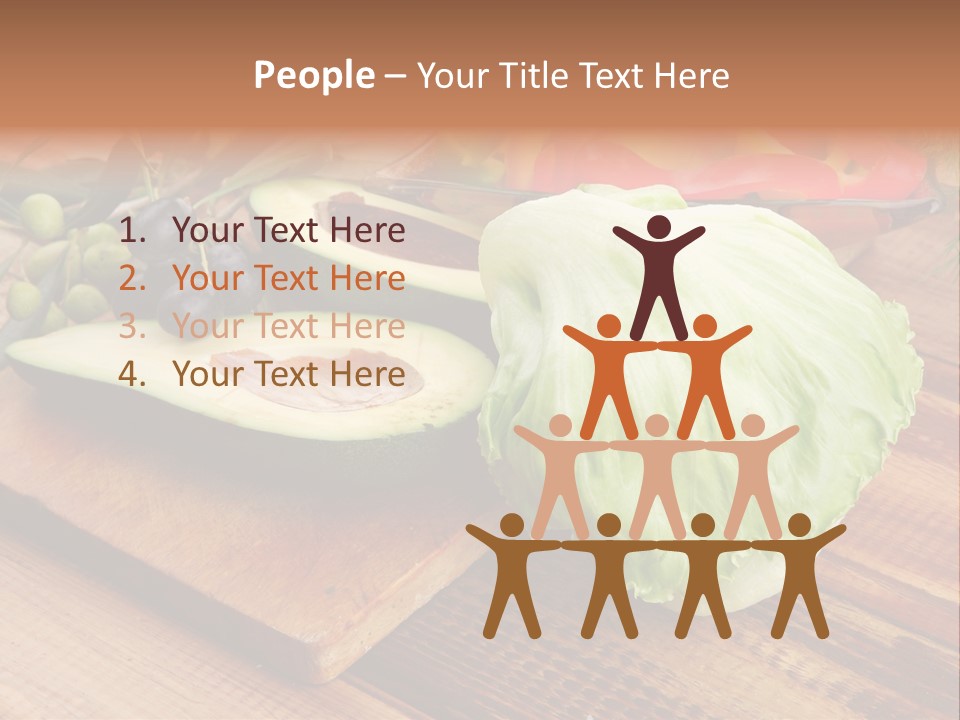 Pepper Product Vitamin PowerPoint Template