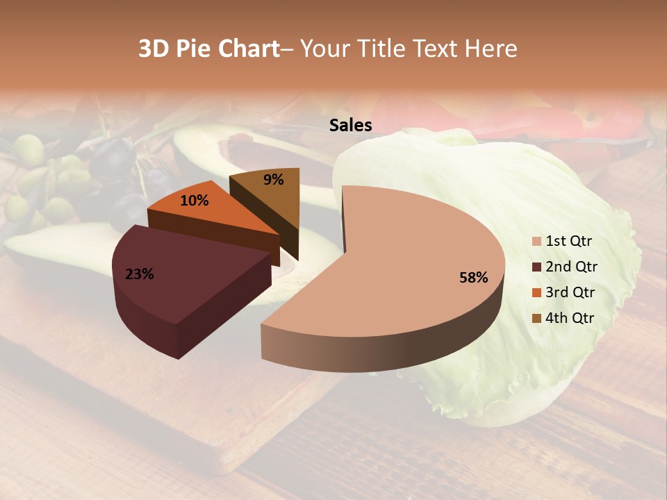 Pepper Product Vitamin PowerPoint Template