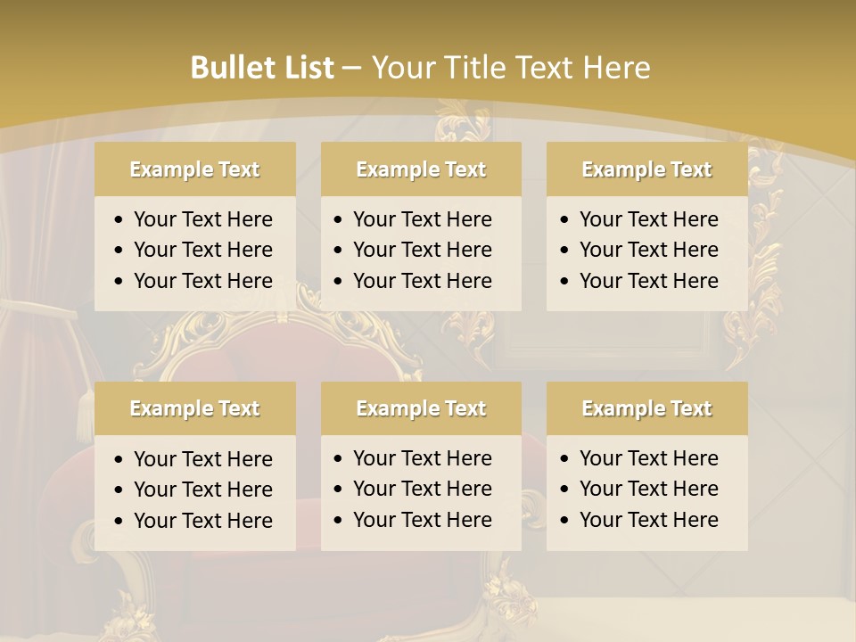 Royal Furniture PowerPoint Template