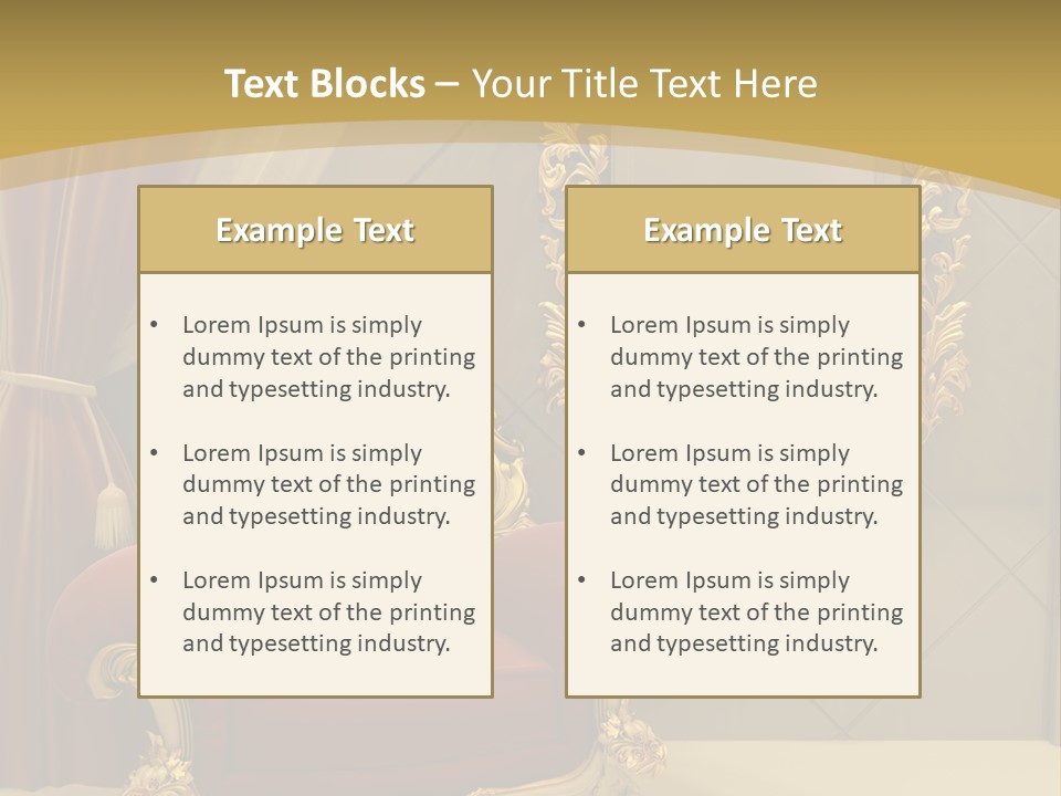 Royal Furniture PowerPoint Template