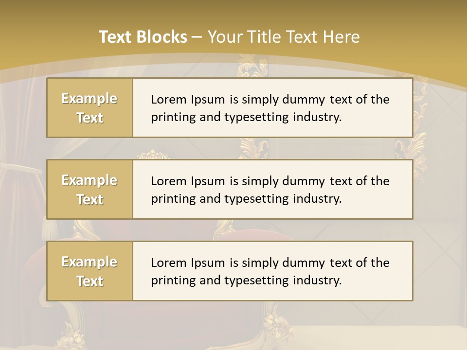 Royal Furniture PowerPoint Template