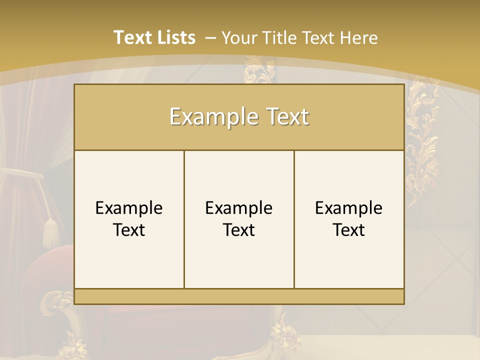 Royal Furniture PowerPoint Template