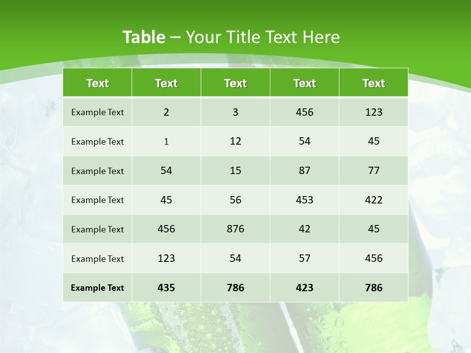 Cold Beer PowerPoint Template