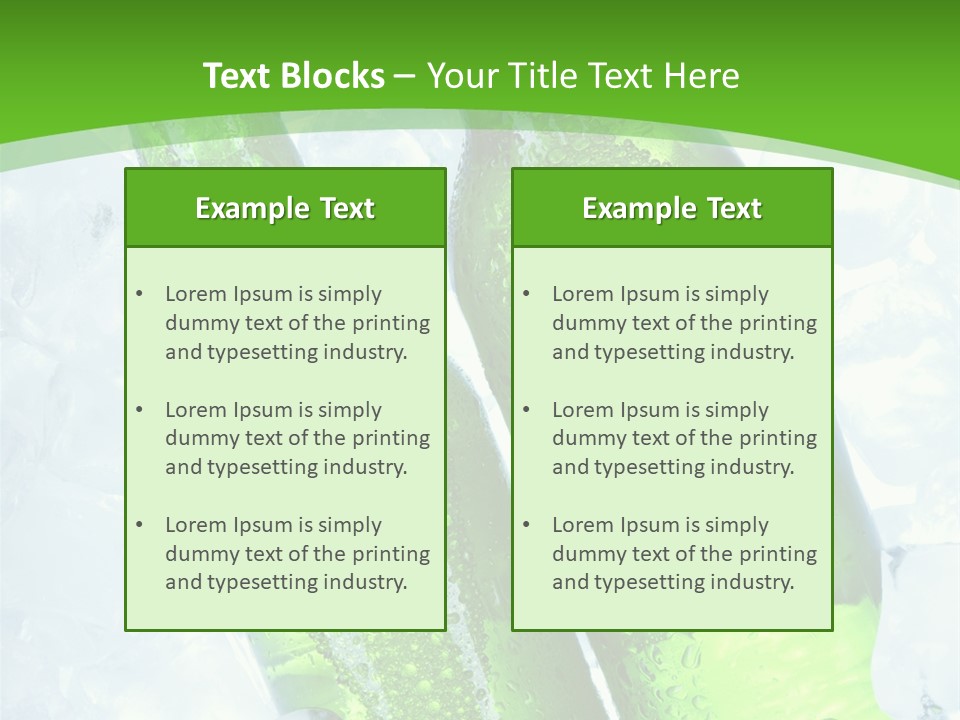 Cold Beer PowerPoint Template