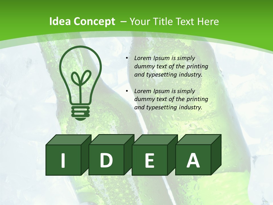 Cold Beer PowerPoint Template