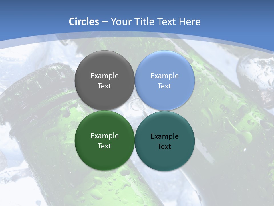 Cold Party Golden PowerPoint Template