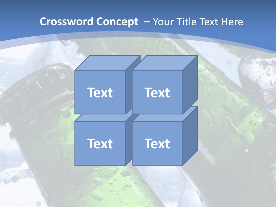 Cold Party Golden PowerPoint Template
