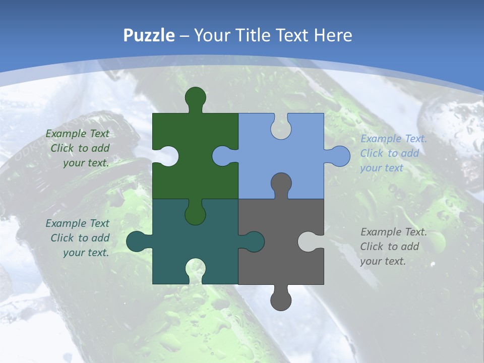 Cold Party Golden PowerPoint Template