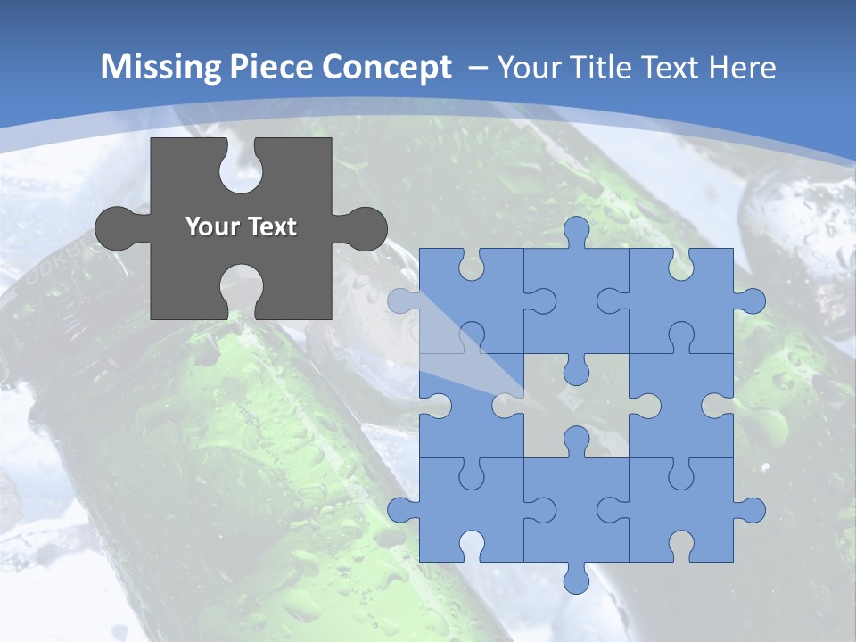 Cold Party Golden PowerPoint Template