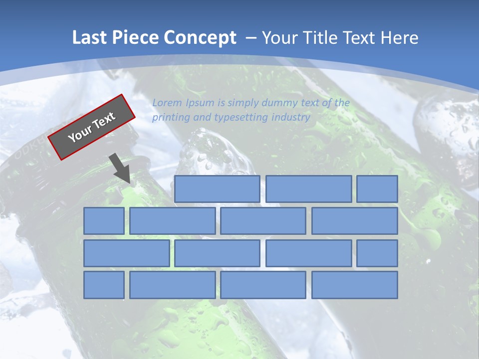 Cold Party Golden PowerPoint Template