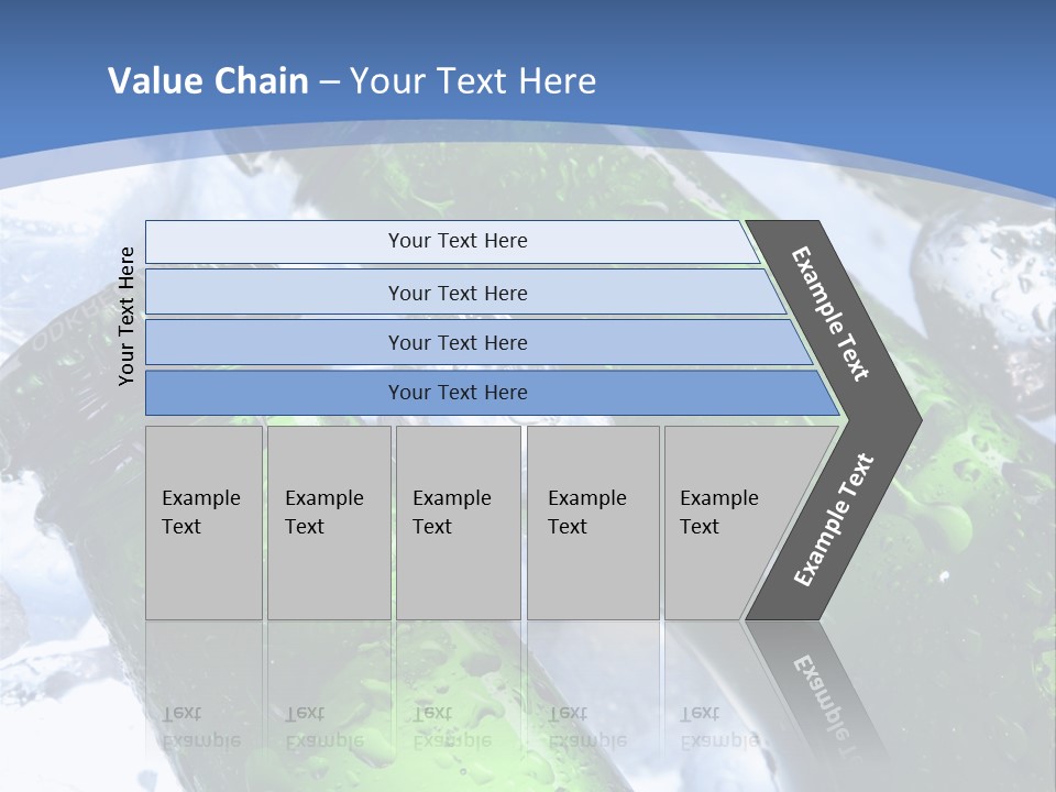 Cold Party Golden PowerPoint Template