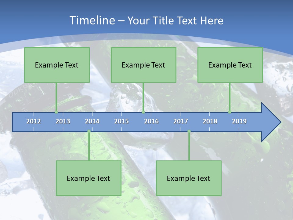 Cold Party Golden PowerPoint Template