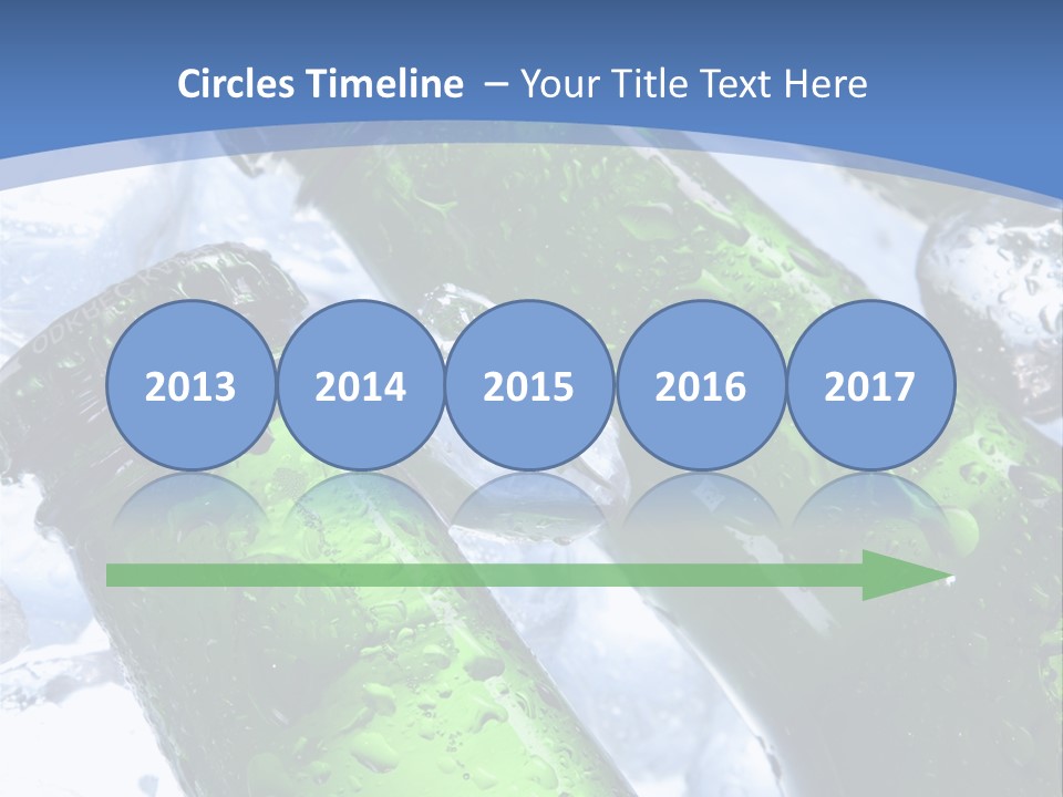 Cold Party Golden PowerPoint Template