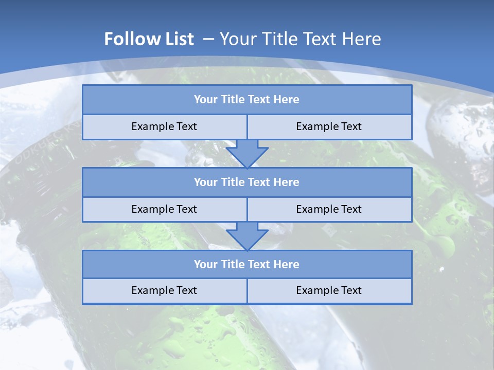 Cold Party Golden PowerPoint Template